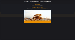 Desktop Screenshot of alena.veverka.eu